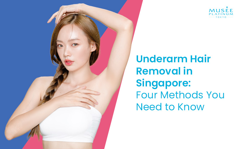 4 methods for underarm hair removal